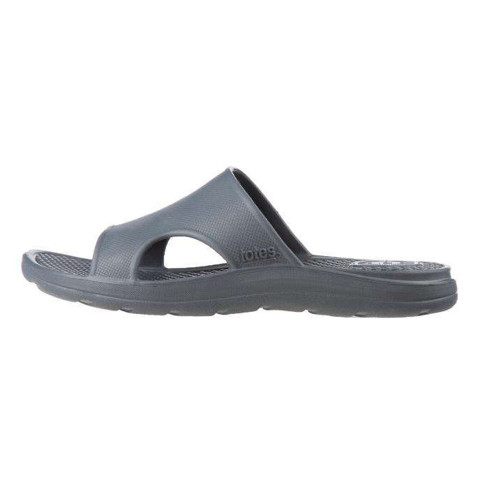 totes® SOLBOUNCE Mens Vented Slide Mineral Extra Image 3